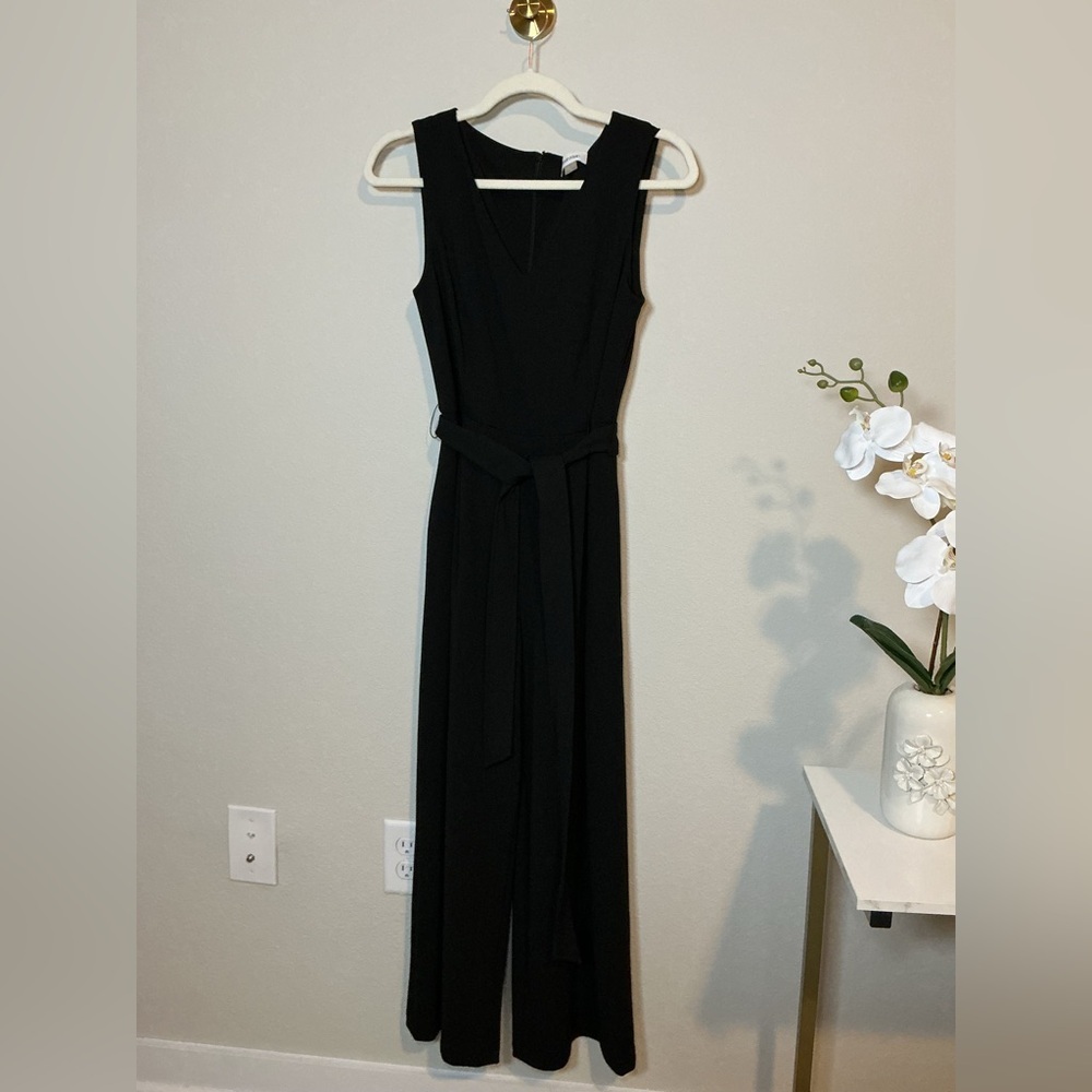 Calvin Klein Elegant Black Jumpsuit
